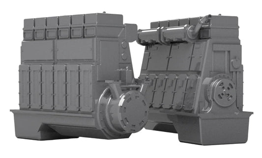 N Gauge Class 08 Engine (Single Pack) - Unpainted Model Kit