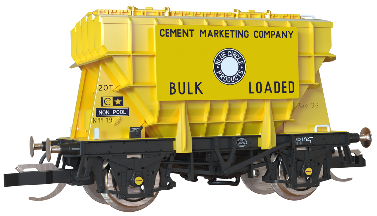 T3001 Presflo Cement Wagon Blue Circle Cement Triple Pack - PF12, PF19 & PF29