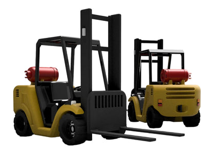 O Gauge Forklift (Single Pack) - Unpainted Model Kit