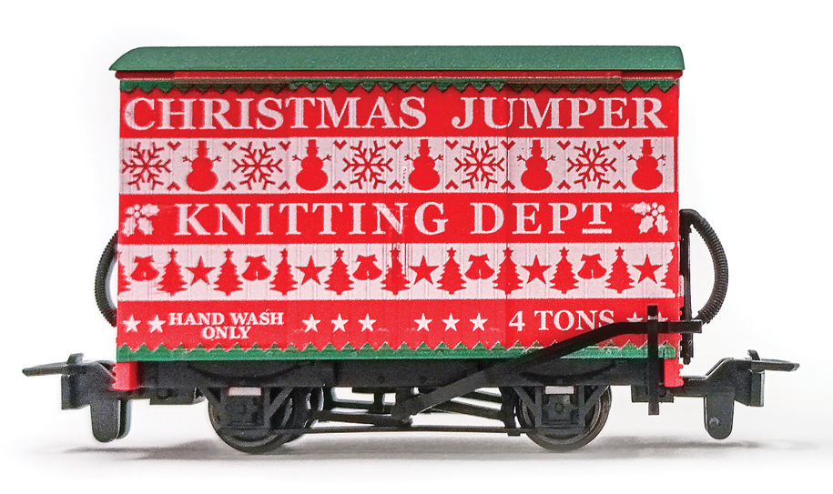 OO9 'Christmas Jumper Dept' Box Van (Limited Edition)