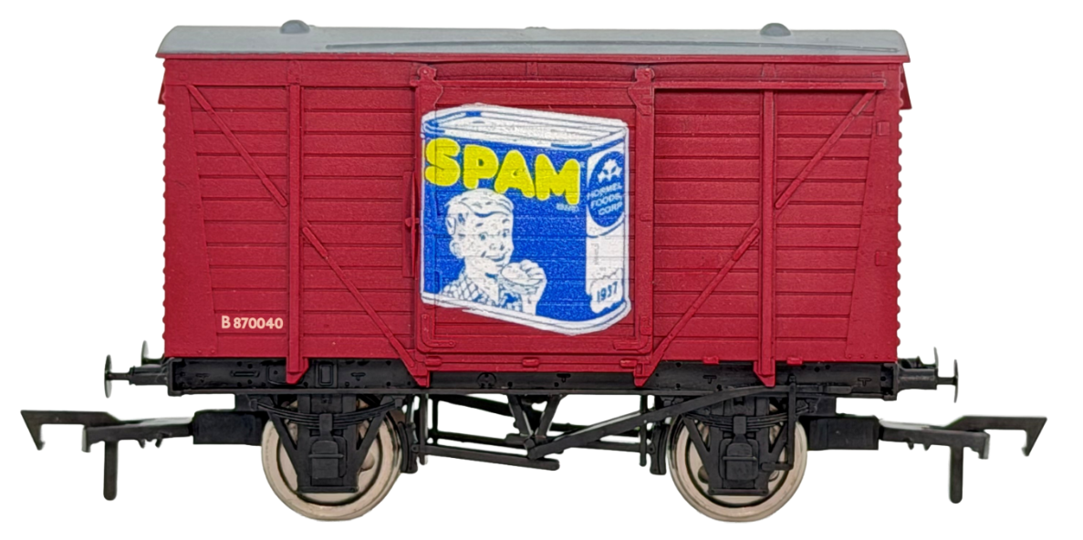4F-011-187 Ventilated Van Spam - Weathered