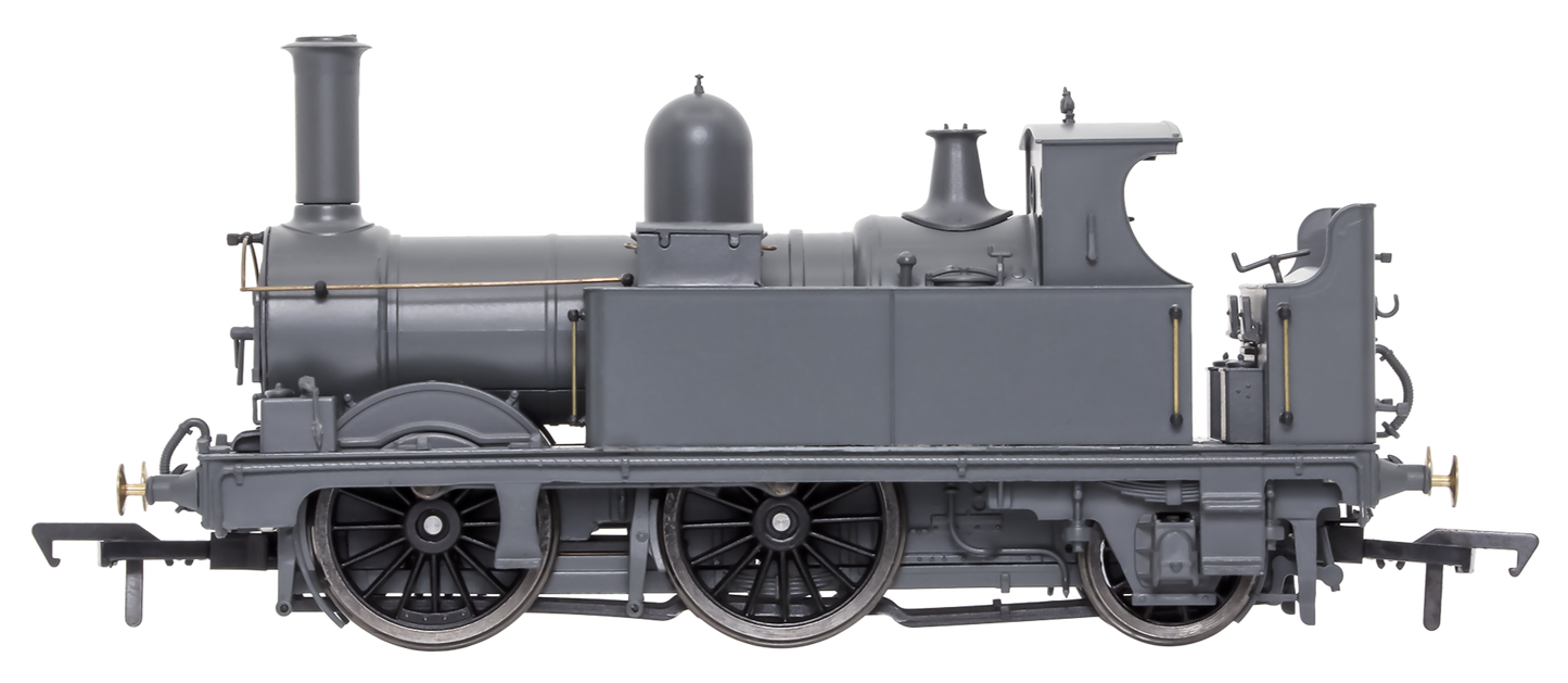 GWR 517 Class 0-4-2 539 Lined G.W. Green Black Frames Steam Locomotive - DCC Fitted