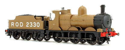 Pre-Owned Rail Gun Pack - WWI Boche Buster Camouflage Railgun with ROD 2330 Khaki 0-6-0 Dean Goods Locomotive