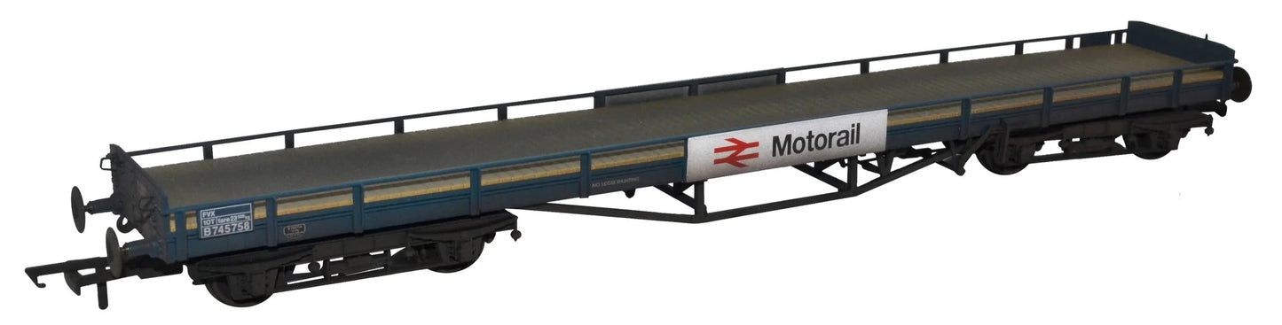 Carflat Wagon Motorail B745758 Weathered