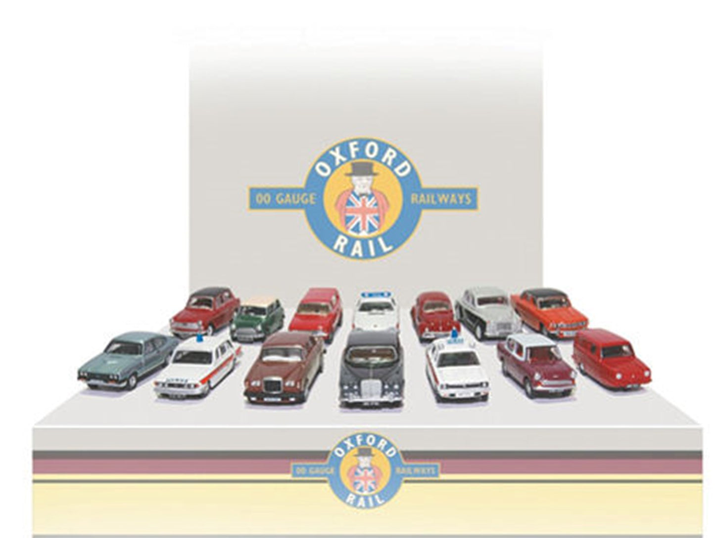 Pre-Owned OR76CPK002 Carflat Car Pack 1970s Cars (4)