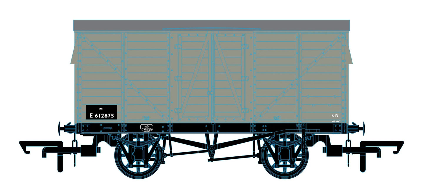 OR76GEGV003C GER 10t Covered Van BR E612875