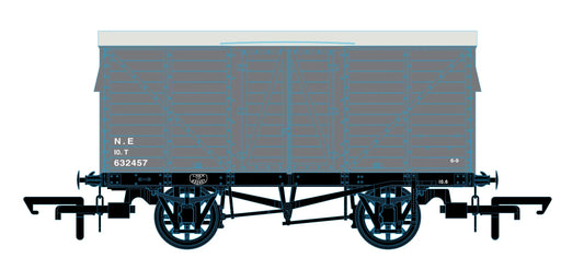 GER 10t Covered Van LNER (post 1936) 632457