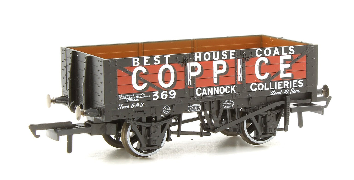 Pre-Owned OR76MW5003 5 Plank Mineral Wagon - Coppice Cannock Chase No.369