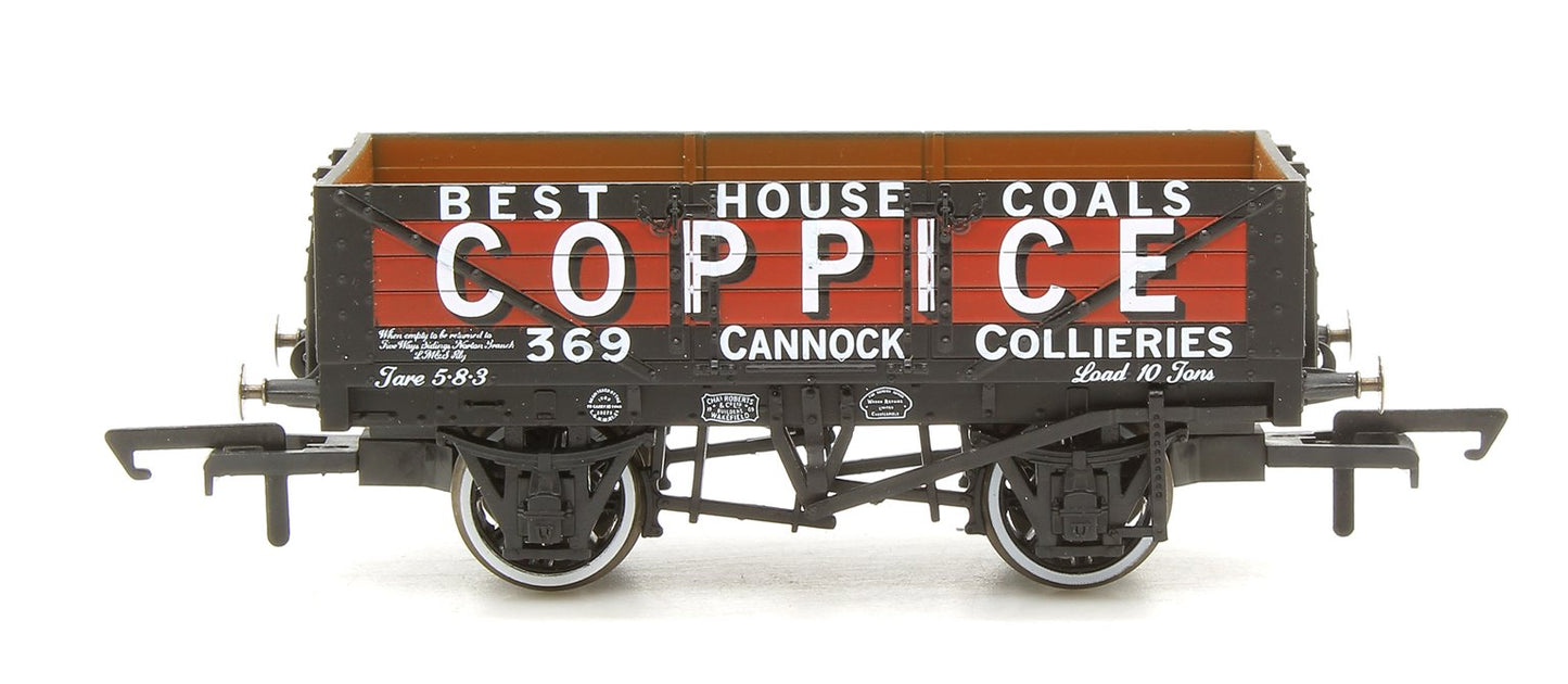 Pre-Owned OR76MW5003 5 Plank Mineral Wagon - Coppice Cannock Chase No.369