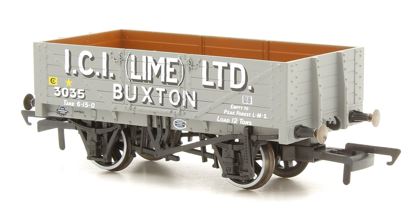 Pre-Owned 5 Plank Mineral Wagon - I.C.I. (Lime) Ltd. No.3035