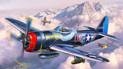 Thundervolt Rails Revell 03984 P-47 M Thunderbolt Model Kit – Rails
