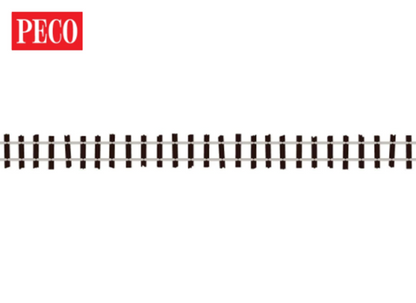 1 Yard Code 80 OO9 Streamline Wooden Sleeper Nickel silver Flexible Track - Single