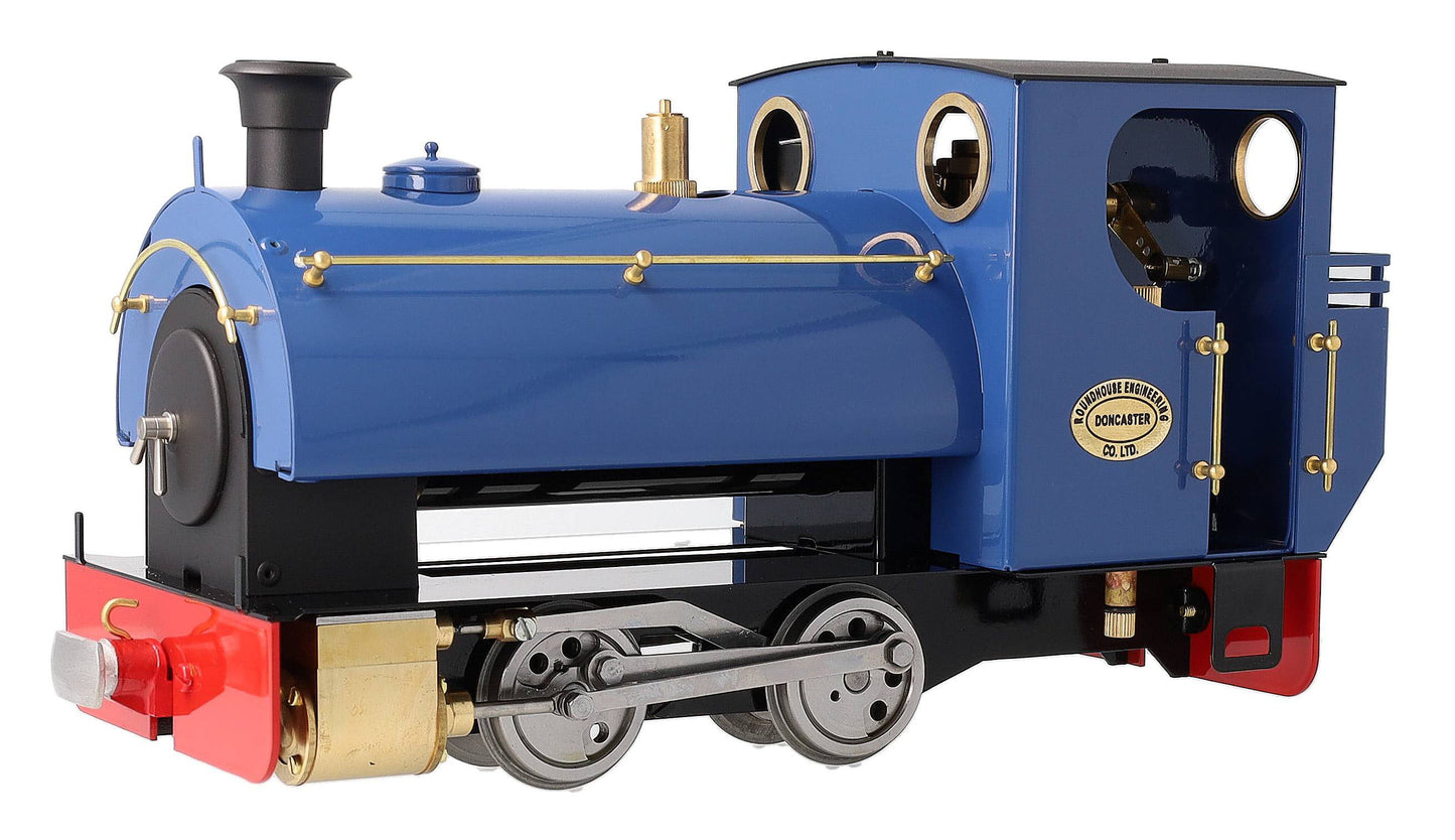 PEGGIERC-RAILS-32 0-4-0 Saddle Tank 'Peggie' Rails Blue (Radio Control) Steam Locomotive