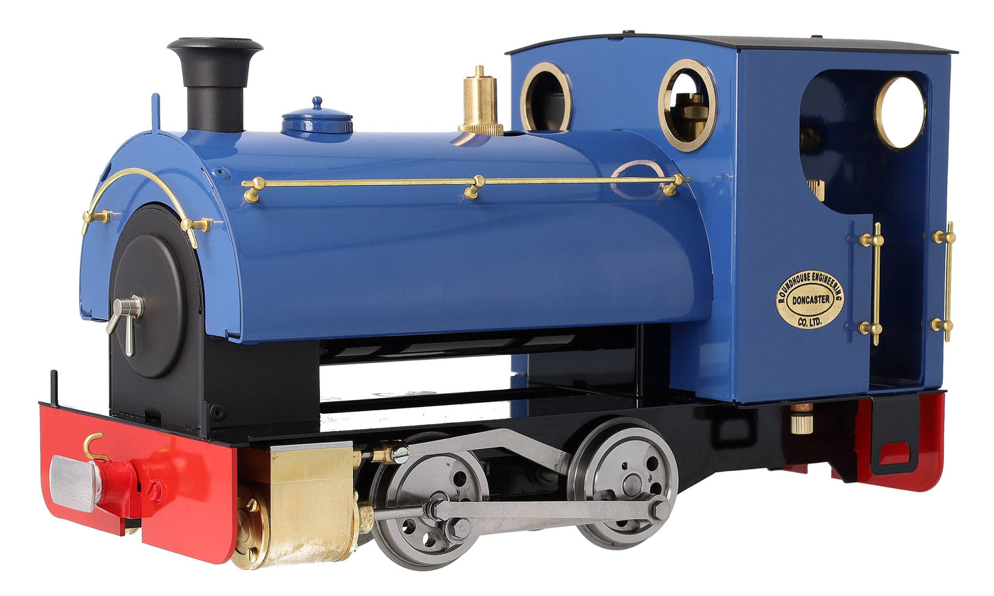 PEGGIE-RAILS-45 0-4-0 Saddle Tank 'Peggie' Rails Blue (Manual) Steam Locomotive