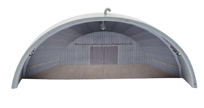 Pre-Owned Low Relief Hardened Aircraft Shelter