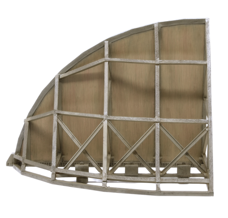 Pre-Owned Low Relief Hardened Aircraft Shelter