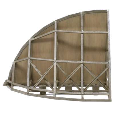 Pre-Owned Low Relief Hardened Aircraft Shelter