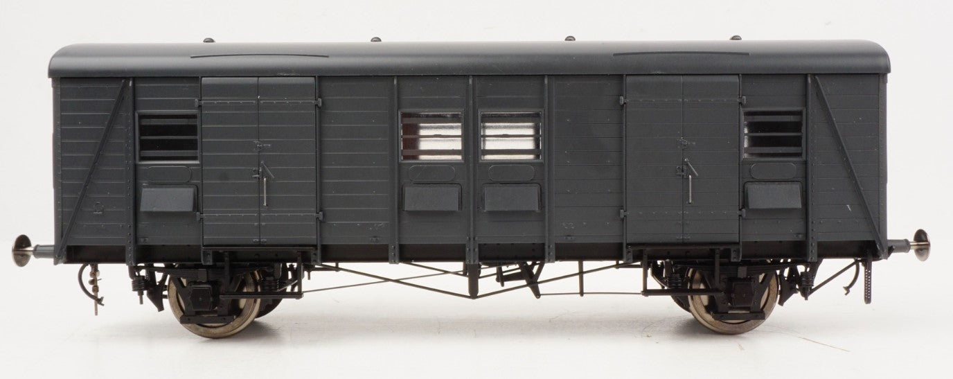 SR Parcels & Miscellaneous Van (PMV) S1865 BR Blue (uneven planks) - WEATHERED