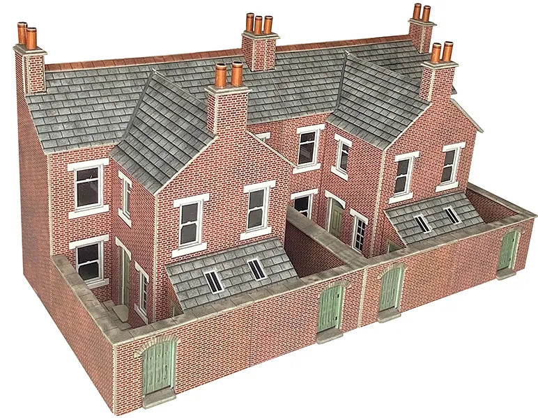 Terraced House Backs Brick Kit