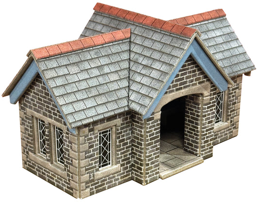 OO/HO Scale Little Cardlywick Station Shelter