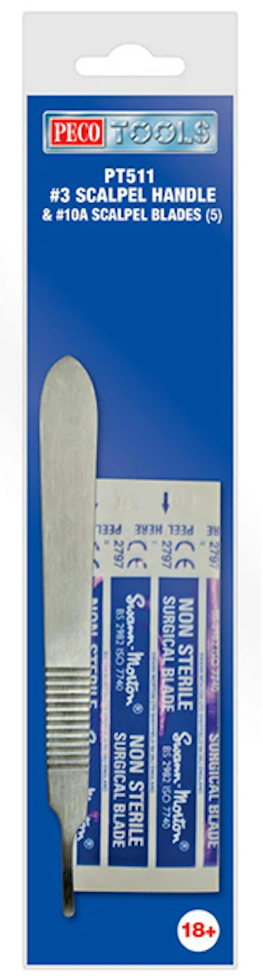 PT510 Snap-off Knife & Blades (9mm)