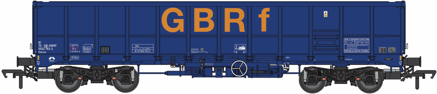 JNA-X Box Wagon GBRf Blue/Orange No. 81 70 5932 763-2