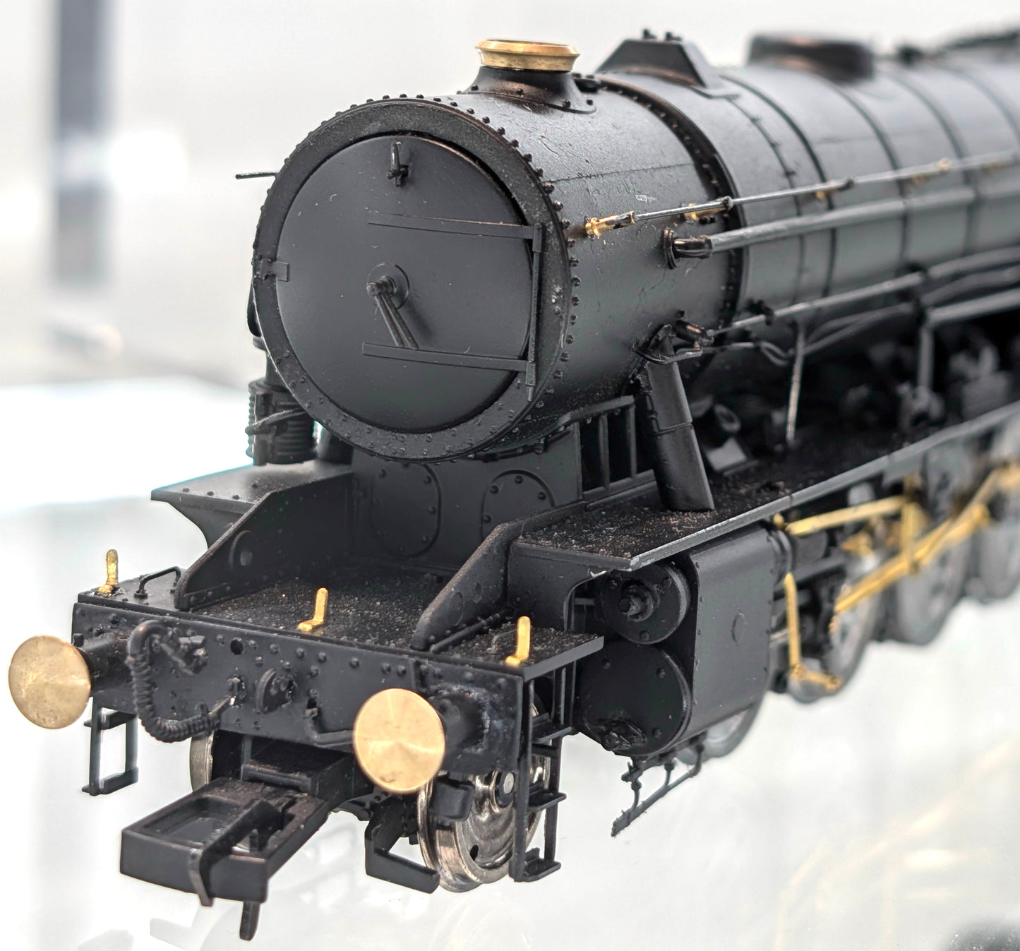 WD Austerity 2-10-0 BR Black Late Crest No.90767 Steam Locomotive