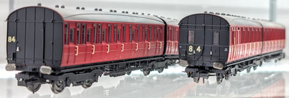 Quad Art Set No. 84B BR Crimson 4 Coach Pack