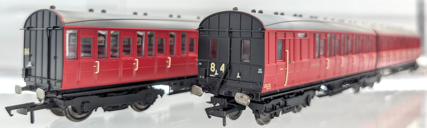 Quad Art Set No. 84B BR Crimson 4 Coach Pack