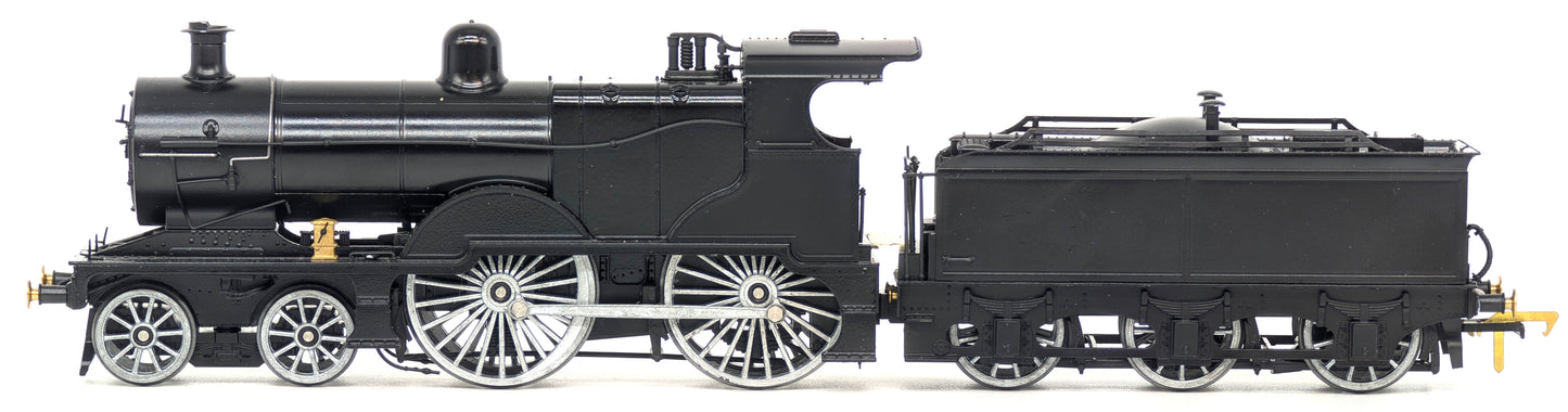 Midland Railway 483 Class 4-4-0 LMS Wartime Unlined Black No.417 Steam Locomotive
