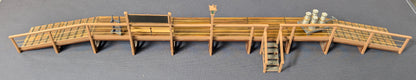 LK708 Wooden Platform Halt Model Kit