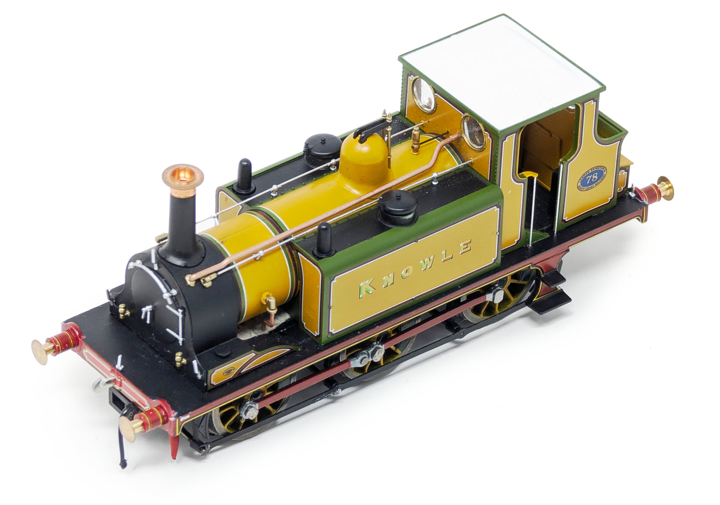 4S-010-016 Class A1 Terrier 0-6-0T LBSCR Improved Engine Green 'Knowle' '78' Steam Locomotive