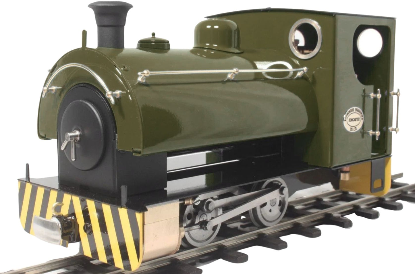 0-4-0 Saddle Tank 'Peggie' Deep Bronze Green (Manual) Steam Locomotive
