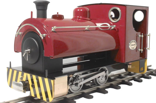 0-4-0 Saddle Tank 'Peggie' Maroon (Manual) Steam Locomotive