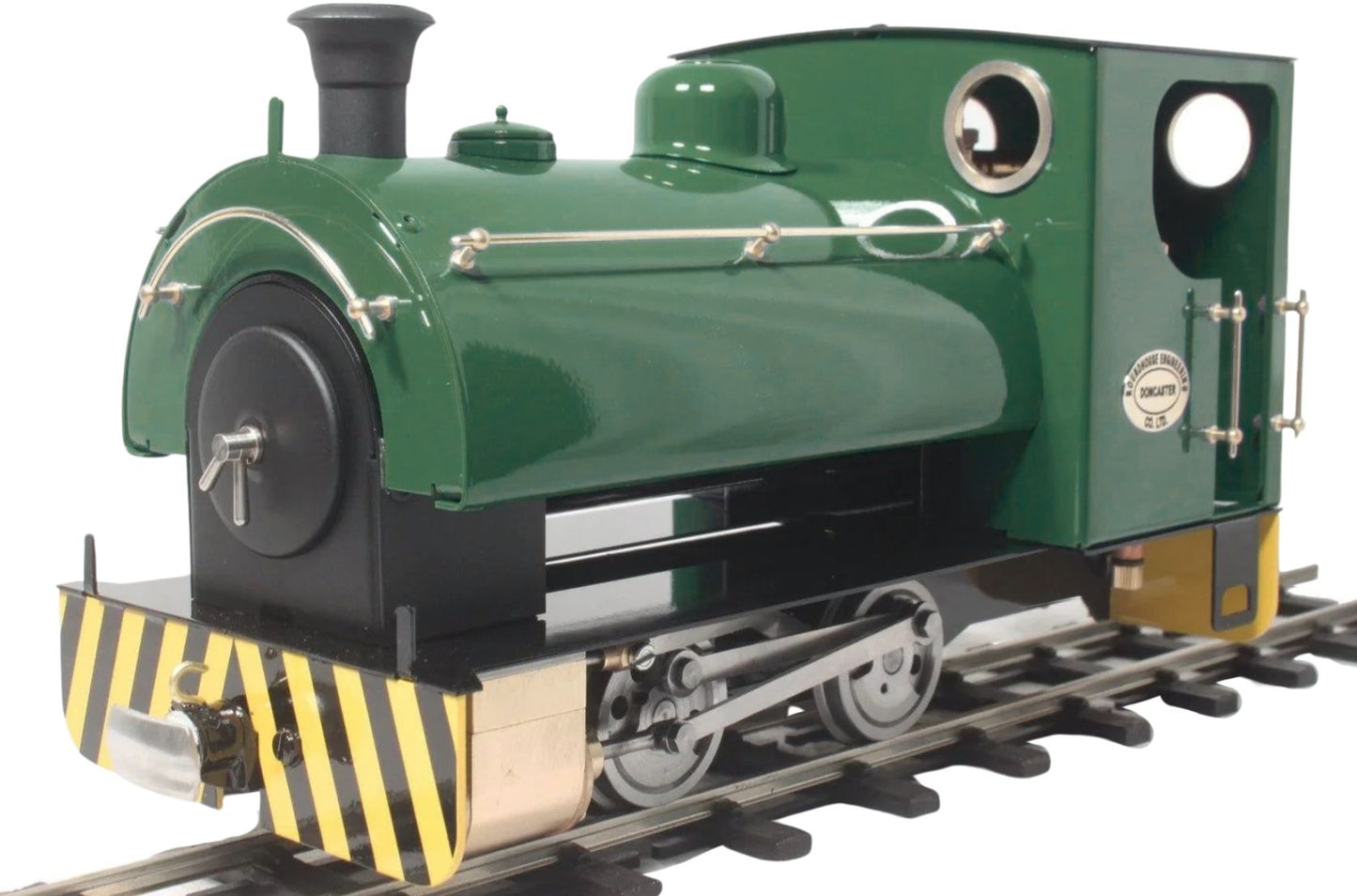 0-4-0 Saddle Tank 'Peggie' Mid Brunswick Green (Manual) Steam Locomotive