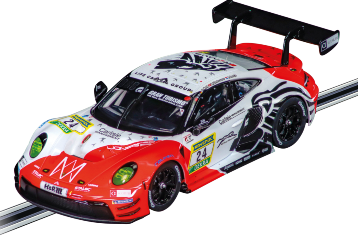 Carrera Digital 124 Porsche 911 GT3 R "Lionspeed GP, No.24"