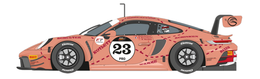Carrera Digital 124 Porsche 911 GT3 R 'Phantom Global Racing, No.23'