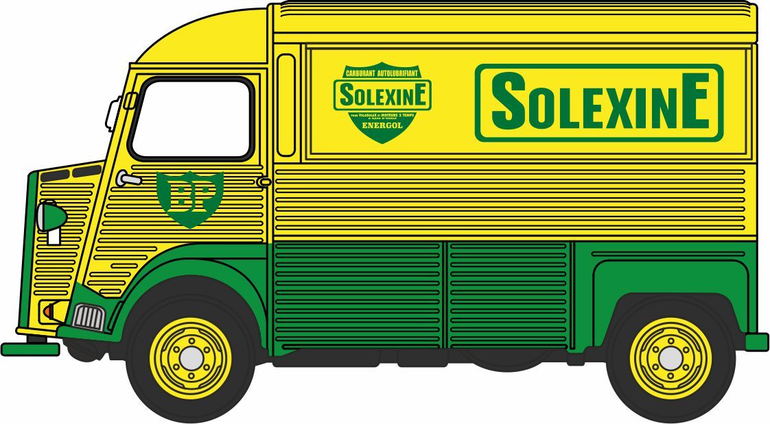 76CIT006 Citroen Van BP Solexine
