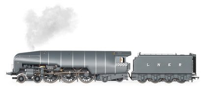 W1 Class 4-6-4 LNER 'Hush Hush' No.10000 (with Steam Generator) Steam Locomotive - DCC Sound & Smoke