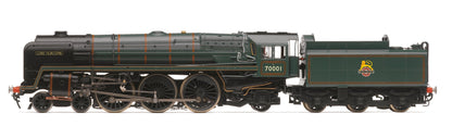 Britannia Class BR Green (Early) 'Lord Hurcomb' 70001 4-6-2 Steam Locomotive