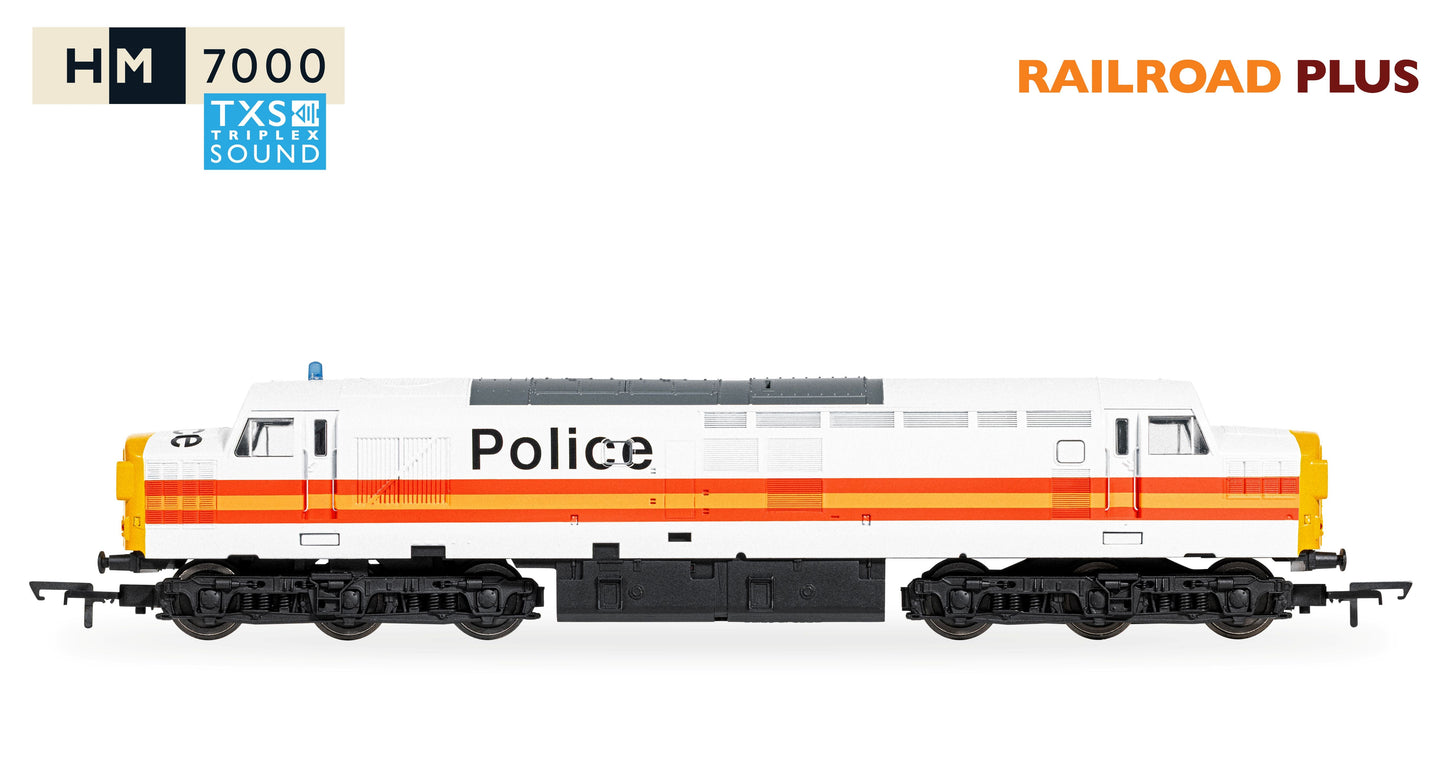RailRoad Class 37 BR Police Livery '37093' Diesel Locomotive - DCC Sound