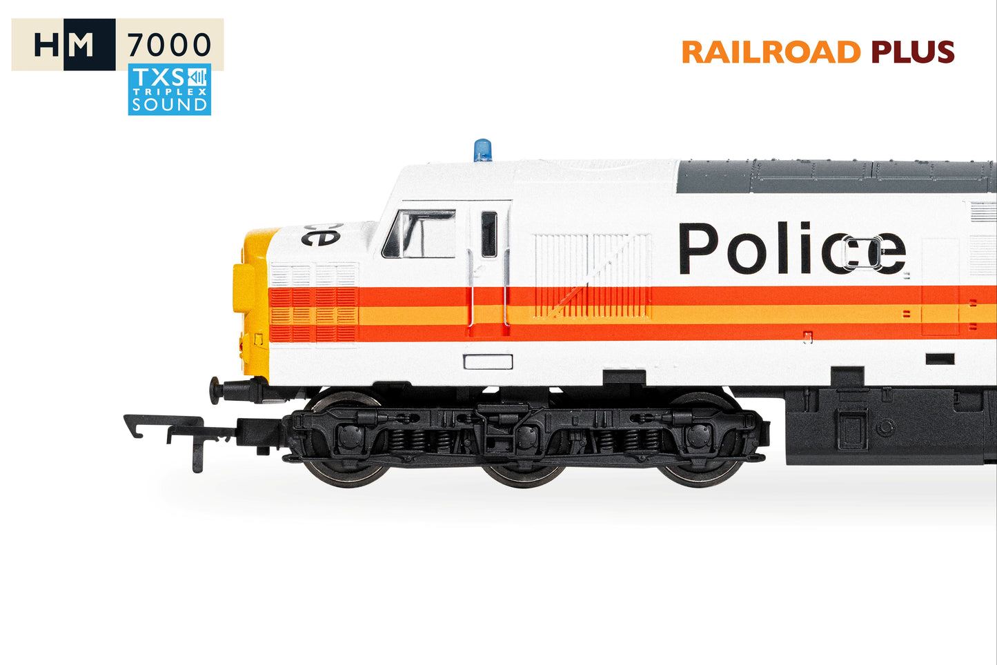 RailRoad Class 37 BR Police Livery '37093' Diesel Locomotive - DCC Sound
