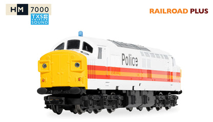 RailRoad Class 37 BR Police Livery '37093' Diesel Locomotive - DCC Sound