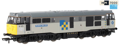 R30439TXS RailRoad Class 31 TFL Construction '31271' Stratford Diesel Locomotive - DCC Sound