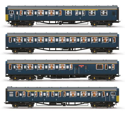 R30469 Class 423 4-VEP EMU BR Blue 3417 "Gordon Pettitt" -  4 Car Train Pack