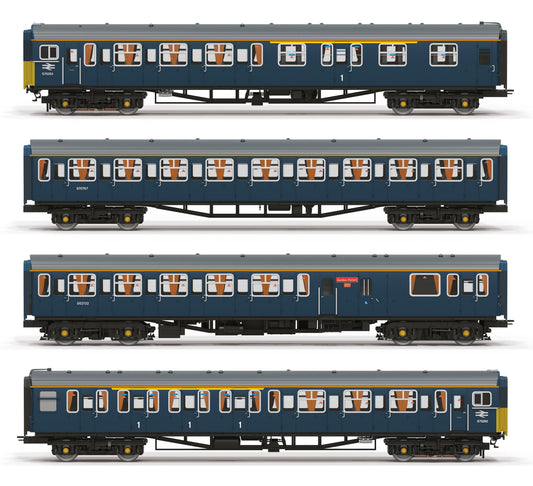 R30469 Class 423 4-VEP EMU BR Blue 3417 "Gordon Pettitt" -  4 Car Train Pack