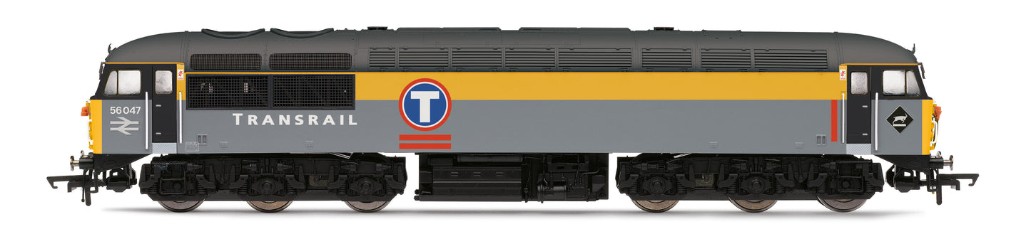 Class 56 Civil Engineers Transrail 56047 Diesel Locomotive - DCC Sound