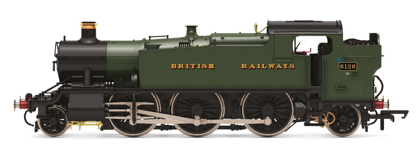 R30508 Class 61xx 'Large Prairie' 2-6-2T British Railways Green 6126 Steam Locomotive