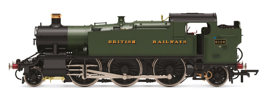 Class 61xx 'Large Prairie' 2-6-2T British Railways Green 6126 Steam Locomotive