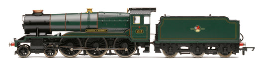 R30521 RailRoad Class 1000 'County' 4-6-0 BR Green Late Crest 1013 'County of Dorset' Steam Locomotive